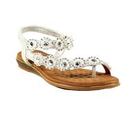 Lunar Ladies Charlotte II Silver Sandal 7 Silver