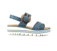 Lunar Ladies Elise Mid Blue Sandal 5 Mid Blue