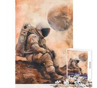 Lunar Legacy Jigsaw Puzzle 1000 Piece for Teenagers Serene Peaceful Play Activity Peaceful Calm Stress Relief (50X75cm)
