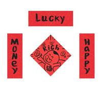 Lunar New Year 2025 Couplets - Chinese Couplets for New Year, Traditional Decoration | Red Couples, 2025 Decoration Accessories, Symbols of Prosperity, Festive Wall Decoration