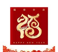 Lunar New Year 2026 Envelopes, Horse for Money - Red Greeting Envelopes 2026 with Gold Pattern, for Parties Birthdays Weddings and Festive Celebrations