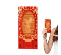 Lunar New Year 2026 Horse Red Envelopes, Pull Out Party Supplies, 10-Pack Spring Festival Red Packets for Business Culture Enthusiasts, Premium Paper with Festive Design, Holiday Party Favor Set