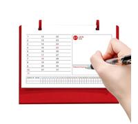 Lunar New Year Calendar - Horse Theme 2026 12 Months Desk Planner, New Year Schedule Planner | Office Home Workstation, Bedside Table Bedside Table for Freelance Teacher
