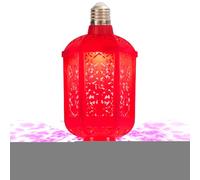 Lunar New Year Decorations - Fu Character Projection Effect LED Lamp E27, Chinese Spring Festival Lantern Lights, for Balcony Front Door Backyard Tree Yard Home Store Wedding Birthday Party