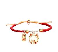 Lunar New Year Dragon Bracelet Drawstring Auspicious Dragon Pendant
