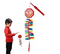 Lunar New Year Fireworks Decorations - Chinese Handmade Fireworks Decorations with Sound Electronic Fireworks | Traditional Happy Chinese New Year Decorations for Ha