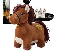Lunar New Year Horse Plush,Horse Stuffed Doll Home Decor | 2026 Auspicious Plush Toy Mascot Stuffed Animal for Chinese New Year Nursery Sofa Desktop Bedside Living Room Shelf Home Car