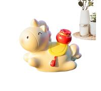 Lunar New Year Horse Statue - Figurine For Prosperity Display | Resin Sculpture With Handcrafted Texture, Tabletop Ornament Enhancing Home Office Festival Decoration