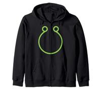 Lunar Nodes Rahu Ketu - Planet Vedic Astrology Zodiac Zip Hoodie