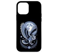 Lunar Owl with Runes - Mystical Nocturnal Wisdom Case for iPhone 12 mini
