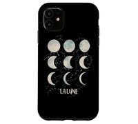 Lunar Phases of The Moon Space Astronomy Stars Constellation Case for iPhone 11