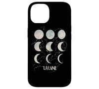 Lunar Phases of The Moon Space Astronomy Stars Constellation Case for iPhone 14