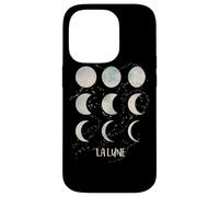 Lunar Phases of The Moon Space Astronomy Stars Constellation Case for iPhone 14 Pro