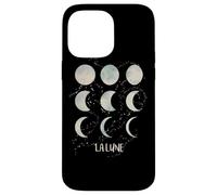 Lunar Phases of The Moon Space Astronomy Stars Constellation Case for iPhone 14 Pro Max