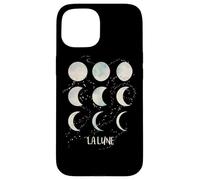 Lunar Phases of The Moon Space Astronomy Stars Constellation Case for iPhone 15