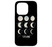 Lunar Phases of The Moon Space Astronomy Stars Constellation Case for iPhone 15 Pro