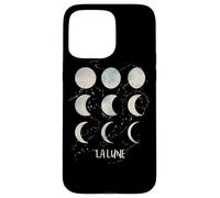 Lunar Phases of The Moon Space Astronomy Stars Constellation Case for iPhone 15 Pro Max