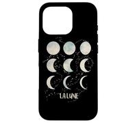 Lunar Phases of The Moon Space Astronomy Stars Constellation Case for iPhone 16 Pro