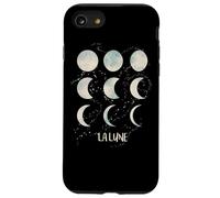 Lunar Phases of The Moon Space Astronomy Stars Constellation Case for iPhone SE (2020) / 7/8