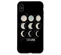 Lunar Phases of The Moon Space Astronomy Stars Constellation Case for iPhone XS Max