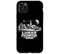 Lunar Pioneer First Moon Settlement Human Space Frontier Case for iPhone 11 Pro Max