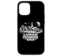 Lunar Pioneer First Moon Settlement Human Space Frontier Case for iPhone 12/12 Pro