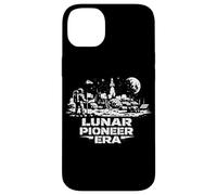 Lunar Pioneer First Moon Settlement Human Space Frontier Case for iPhone 14 Plus