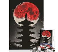 Lunar Sentinel Jigsaw Puzzles 1000 Pieces for Adults Peaceful Calm Stress Relief Mindful Peaceful Leisure Game (38X26cm)