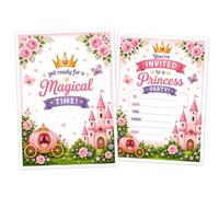 Lunar Shadow 20 Pack Princess Party Invites, Kids Party Invitations