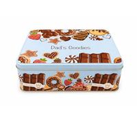 Lunar Shadow Dad’s Goodies Blue Gift Tin, Gift for Dad, Father's Day, Birthday, Christmas