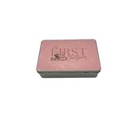 Lunar Shadow My First Christmas Pink Personalised Keepsake Storage Gift Tin