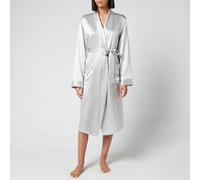 Lunar Silk Robe - Moonlight Grey - L-XL