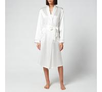 Lunar Silk Robe - Pearl White - L-XL