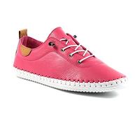 Lunar St Ives Raspberry Plimsoll 7 Raspberry
