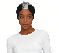 Lunar Surface Elastic Headscarf Hat - Soft Breathable Polyester Turban Non Slip Sleep Cap for Daily Use