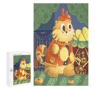 Lunar Tiger Puzzle 1000-Piece，Festival Gift Set, Symbolizes Strength and Luck in Chinese Tradition