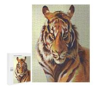 Lunar Tiger Puzzle 500-Piece，Festival Gift Set, Symbolizes Strength and Luck in Chinese Tradition