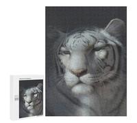 Lunar Tiger Puzzle 500-Piece，Festival Gift Set, Symbolizes Strength and Luck in Chinese Tradition