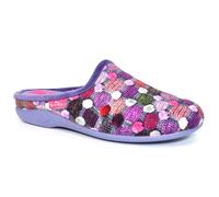 Lunar Women’s Montreal Mule Slippers - Purple