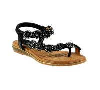 Lunar Women's Charlotte II Sandals - Black - 7 UK - Black