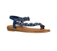 Lunar Women's Charlotte II Sandals in Navy | Size: 6 Lunar Navy 6