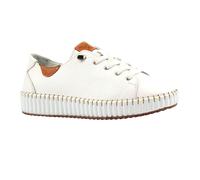 Lunar Womens Faith Leather Shoes - White - 6 UK - White - 100% Mixed