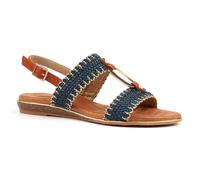 Lunar Women's Jules Sandals in Navy | Size: 6 Lunar Navy 6
