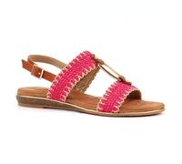 Lunar Women's Jules Sandals in Pink | Size: 5 Lunar Pink 5