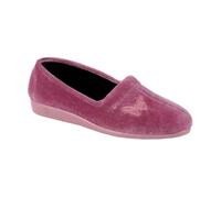 Lunar Womens/Ladies Butterfly Slippers - Heather - 7 UK - Heather