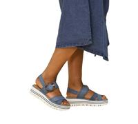 Lunar Womens/Ladies Elise Sandals - Blue - Blue - 6 UK