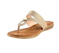 Lunar Womens/Ladies Ezra Sandals - Rose Gold - Rose Gold - 8 UK