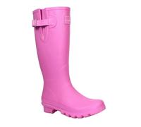 Lunar Womens/Ladies Largo Rubber Wellington Boots - Pink - 3 UK - Pink - 100% Mixed