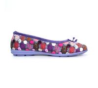 Lunar Women's Magic Spotted Slippers in Purple | Size: 4 Lunar Purple 4