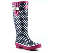 Lunar Womens Polka Dot Wellington Boots - - Size: 5